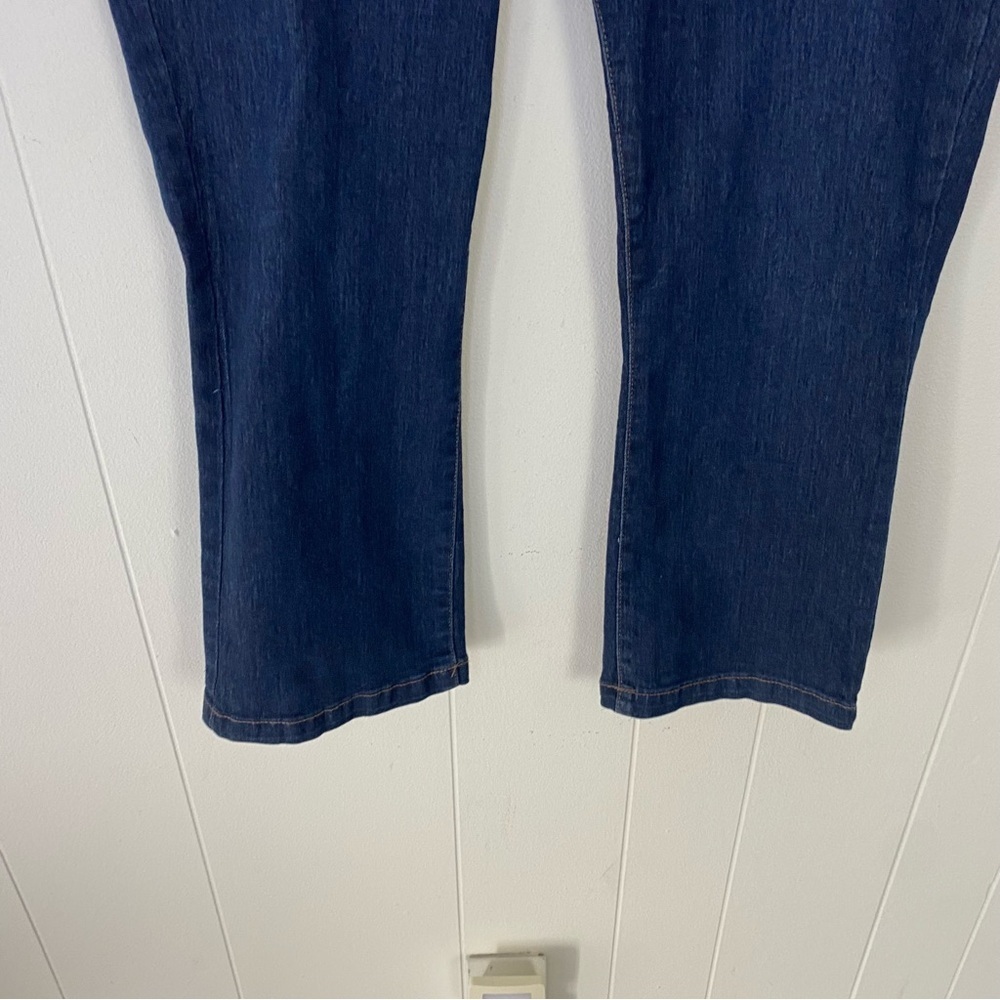Nanette Nanette Lepore Women’s Denim Blue Belle High Rise Crop Boot Jeans Sz 10P - Picture 4 of 9